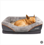 Niche Confort Bicolore pour Chien - Chaleur et Style