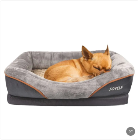 Niche Confort Bicolore pour Chien - Chaleur et Style