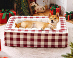 Comfort Nest Pet Bed - texture du tissu