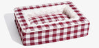 Comfort Nest Pet Bed - chien installé dans le panier